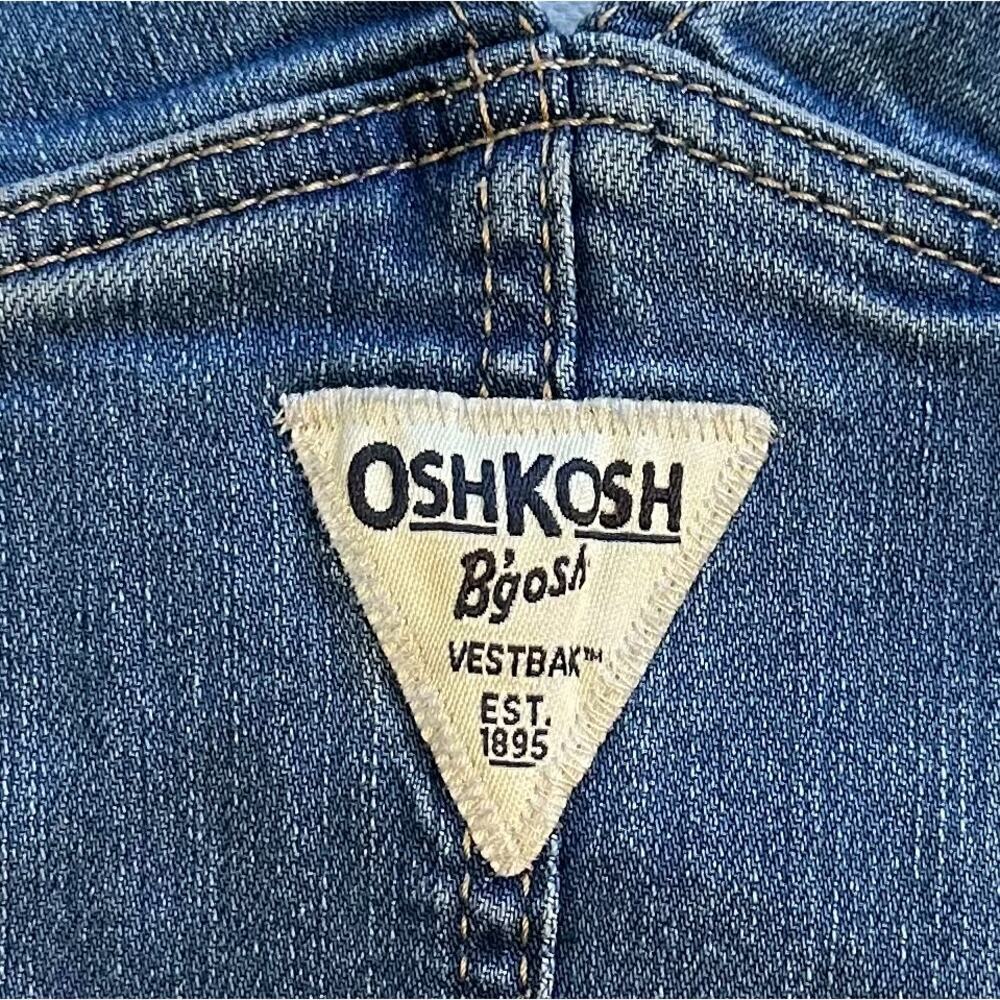 Oshkosh B'gosh Vestbak Overalls with Belt Girls 10 - Picture 4 of 8